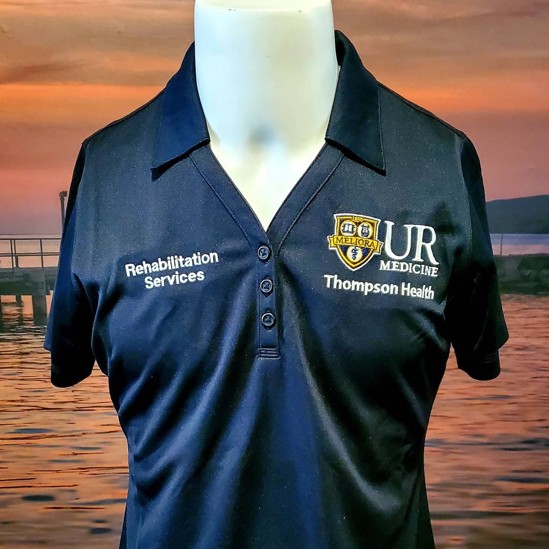 University of Rochester Custom Embroidery Shirts at Community Proud